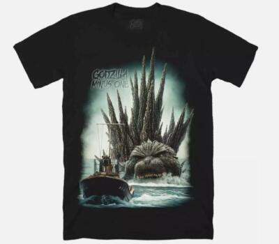 Godzilla Minus One The Chase - Black - T Shirt All Size-image