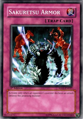 Yu-Gi-Oh TCG Sakuretsu Armor 5DS1-EN037 1st Edition Regular Common Card NM-image