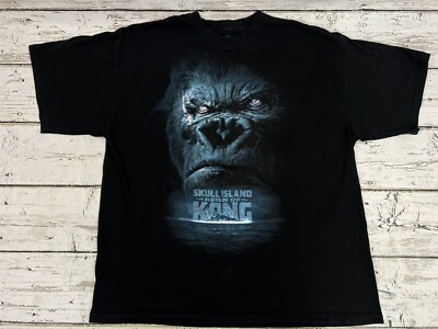 Skull Island Reign Of Kong Universal Studios Men's Graphic Short Sleeve T-Shirt-image