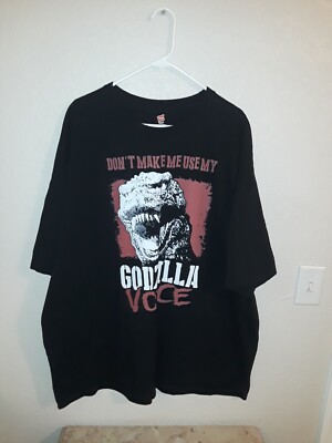 Godzilla Don't Make Me Use My Godzilla Voice T-Shirt Size 4XL-image