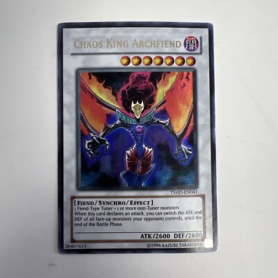 Yugioh Chaos King Archfiend Legendary Collection 5D’s Super Rare LC5D-EN072 NM-image