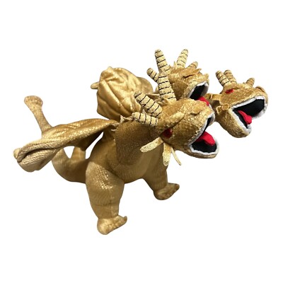 Rare King Gidorah Toy Vault Godzilla 2003 Plush Vintage-Tested-Sound Works-image
