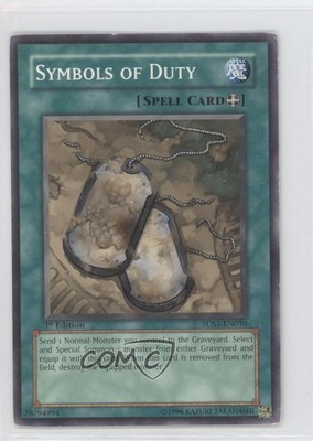 2008 Yu-Gi-Oh! 5D's Starter Deck 1st Edition Symbols of Duty #5DS1-EN030 gl9-image