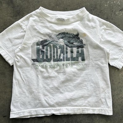 Vintage Godzilla Man Can’t Rule Forever Youth M Shirt-image