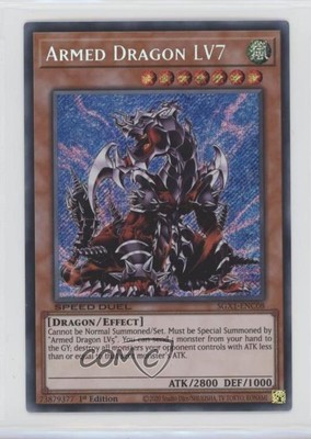 2022 Yu-Gi-Oh! Speed Duel GX: Academy Box 1st Edition Armed Dragon LV7 02l5-image