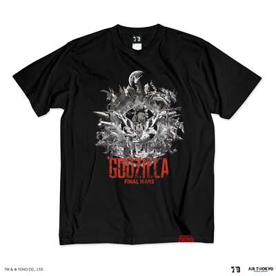 Godzilla 70th Anniversary Godzilla FINAL WARS Scene Illustration T-shirt Japan-image