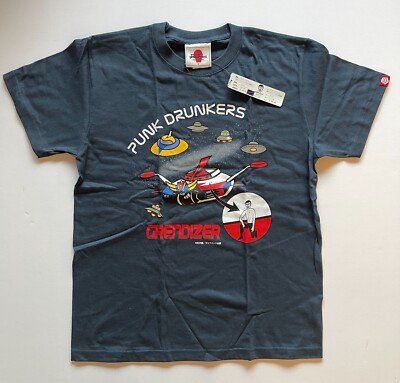 Punk Drunkers Shirt UFO Robot Grendizer Japanese Size Medium-image