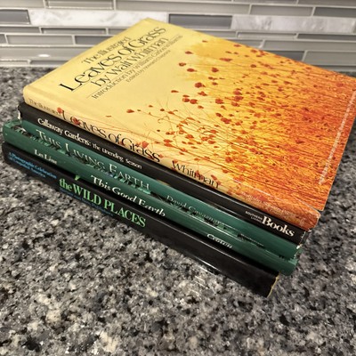 Vintage📚Nature Earth Photography Lot of  5 💫The Wild Places Audubon XL DECO-image