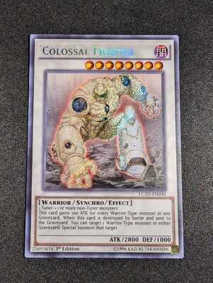 Yu-Gi-Oh! Colossal Fighter LC5D-EN030 1st Edition Secret Rare NM-image
