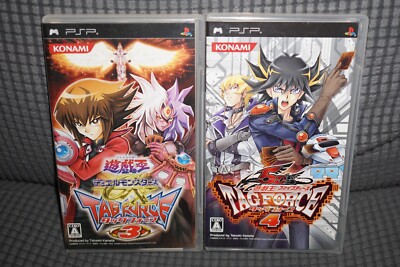 Yu-Gi-Oh! Duel Monsters GX Tag Force 3 & 4 (Sony PSP) Japanese Japan Import-image