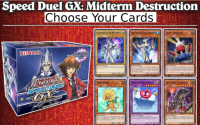CHOOSE YOUR CARDS-  Speed Duel GX: Midterm Destruction SGX4 Yugioh TCG-image