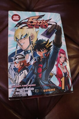 Yu-gi-oh 5D's Shonen Jump Manga  Volume 1 Hikokubo Sato (No Card) FIRST PRINTING-image