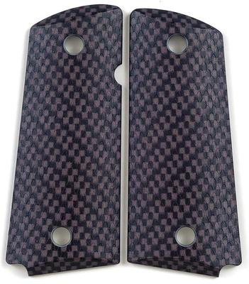 Carbon Fiber Design Custom Compact Officer 1911 Grips-image