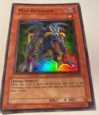 (x1) Mad Reloader GX04-EN001 NM Super Rare-image