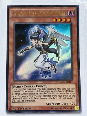 Yu-Gi-Oh Vanadis of the Nordic Ascendant LC5D-EN187 Ultra Rare 1st Edition NM-image