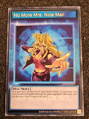 No More Mrs. Nice Mai Common Speed Duel Tournament Pack 6 OTS STP6-ENS03 Errata-image