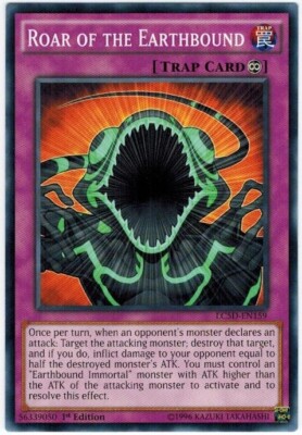 3 x Roar of the Earthbound - LC5D-EN159 - Common - 1st Edition Near Mint, Englis-image