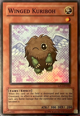 Winged Kuriboh GX1-EN002 Limited Edition Super Rare LP-image