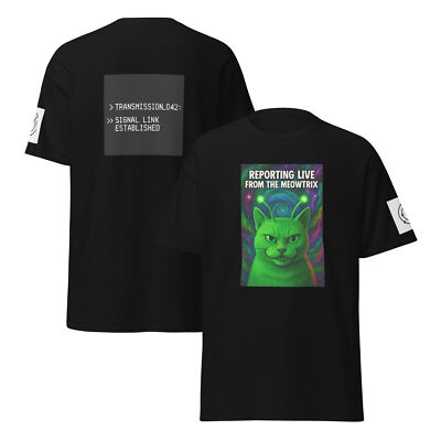 Alien Cat Radar T-Shirt – 