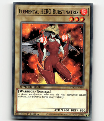 Yugioh Elemental HERO Burstinatrix Speed Duel GX: Duelists of Shadows-image