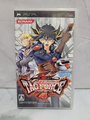 Yu-Gi-Oh 5D's Tag Force 4 CIB PSP Japanese Region Free Game-image