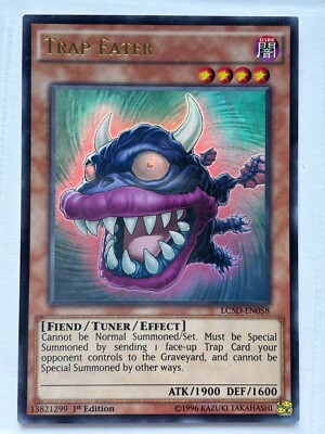 Yu-Gi-Oh Trap Eater LC5D-EN058 Ultra Rare 1st Edition NM-image