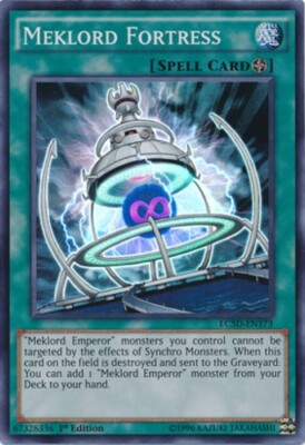 Meklord Fortress - LC5D-EN173 - Super Rare - 1st Edition x1 - Near Mint-image