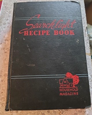 Vntg The Searchlight Recipe Book Household Magazine Cookbook Topeka Kansas 1946-image