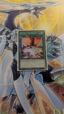 YUGIOH SCARLET SECURITY LC5D-EN076 1st ed SUPER RARE NM-image