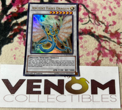 1x (VLP) - Ancient Fairy Dragon - LC5D-EN238 - Ultra Rare - 1st Edition YuGiOh-image