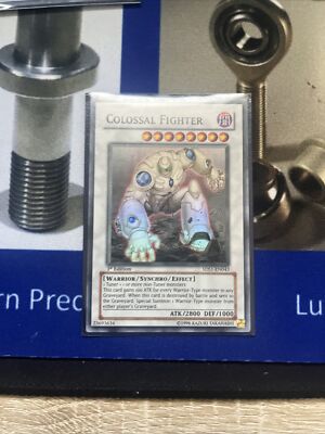 Yu-Gi-Oh! TCG Colossal Fighter 5D's Starter Deck 5DS1-EN043 1st Edition Super...-image