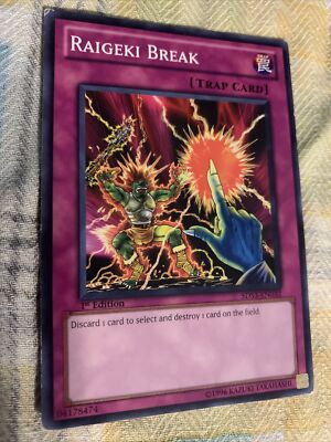 Yu-Gi-Oh! TCG Raigeki Break 5D's 5DS2-EN032 1st Edition Lightly Played (LP)-image