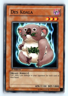Yu-Gi-Uh Des Koala #5DS2-EN011 5D's Starter Deck 2009 tcg LP-image