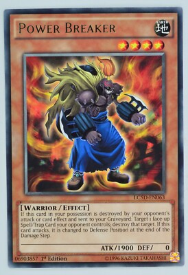 Yugioh Power Breaker LC5D-EN063 Rare 1st Edition-image