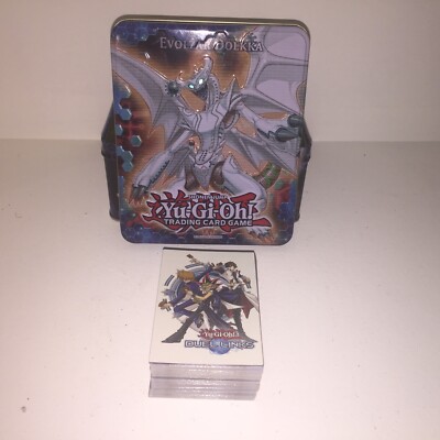 Yu-Gi-Oh! 2012 Wave Evolzar Dolkka Collector Tin - Includes 96 Yugioh Cards-image