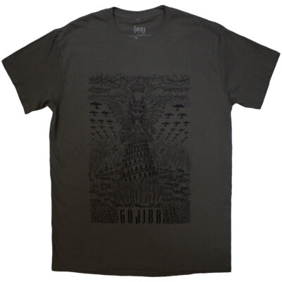 Gojira Demon Village T-Shirt Grey New-image