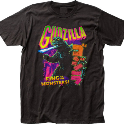 Godzilla King Of The Monsters Neon T-shirt Godzilla Shirts For Men Women-image