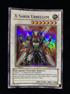 Yu-Gi-Oh! TCG X-Saber Urbellum 5DS2-EN043 SR 1st Edition-VLP-image