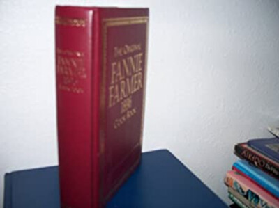 The Original FANNIE FARMER 1896 COOK BOOK The Boston Cooking- Sch-image