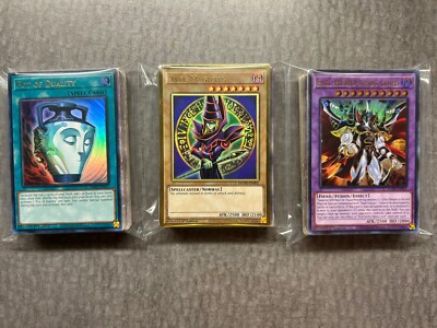 YuGiOh 100 Card Bulk Lot - 20 Rares and Foils In Every Set - NO DUPLICATES-image