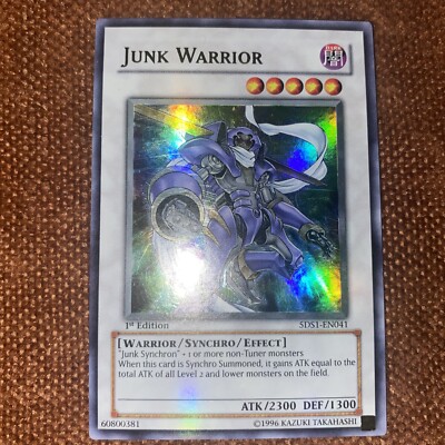 Yu-Gi-Oh! TCG Junk Warrior 5D's Starter Deck 5DS1-EN041 1st Edition Ultra Rare-image