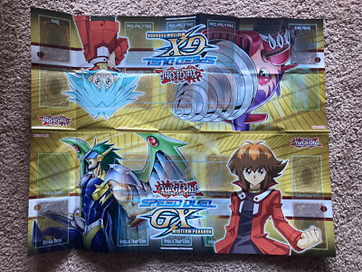 Yugioh! Speed Duel GX Midterm Paradox Jaden/Syrus 2-Player Paper Playmat New-image