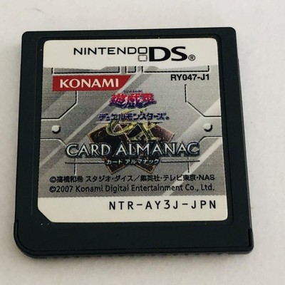 Nintendo DS Yu-Gi-Oh! Duel Monsters GX Card Almanac Japanese Trading card Alb J-image