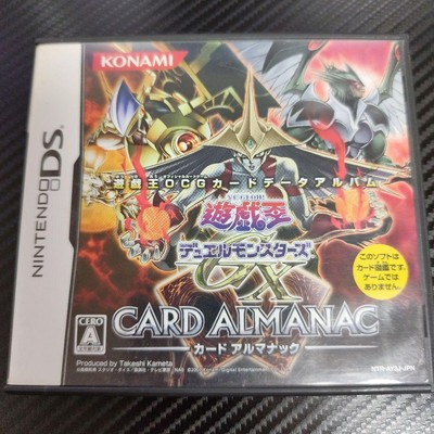 Yu-Gi-Oh! Duel Monsters Gx Card Almanac Soft Case Used DS Verified-image