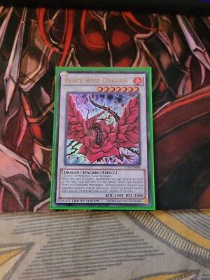 YUGIOH TCG BLACK ROSE DRAGON LC05-EN004 ULTRA LIMITED EDITION -image