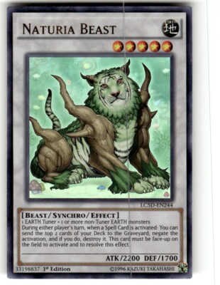 Naturia Beast LC5D-EN244 Legendary Collection 5D's 1st Edition NM-image