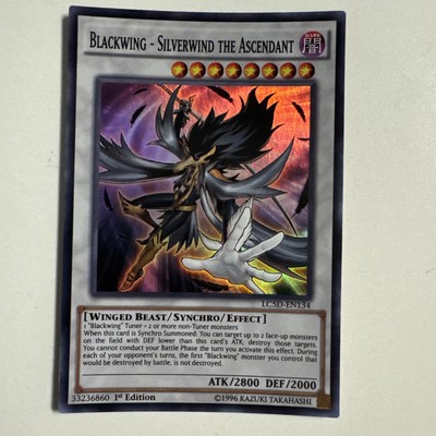 Blackwing - Slvrwnd the Ascendant - LC5D-EN134  - Super Rare - 1st Edition - -image