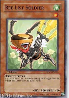 CRMS EN036 1ST ED 3X BEE LIST SOLDIER COMMON CARDS-image