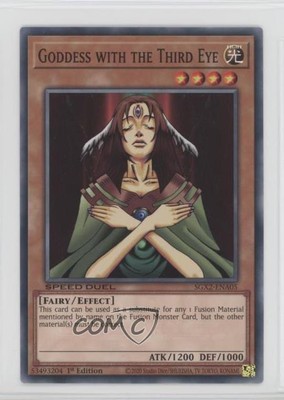 2022 Yu-Gi-Oh! Speed Duel GX: Midterm Paradox Goddess With the Third Eye 11rl-image