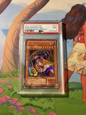 Yu-gi-oh! TCG PSA 10 Dark Magician Girl (P4-01 PREMIUM PACK 4-REPLICA JAP)-image
